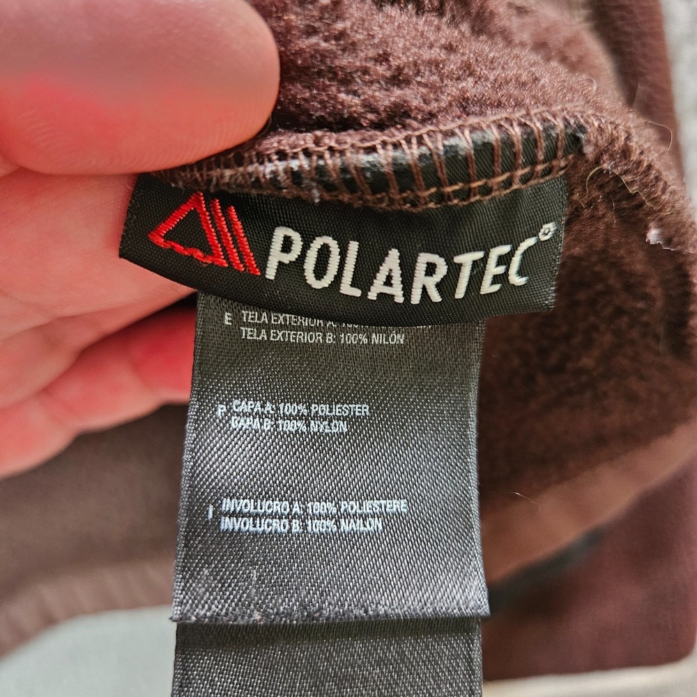 The North‎ Face Fleece Sweater Jacket Girl XL Full Zip Brown - Picture 6 of 13